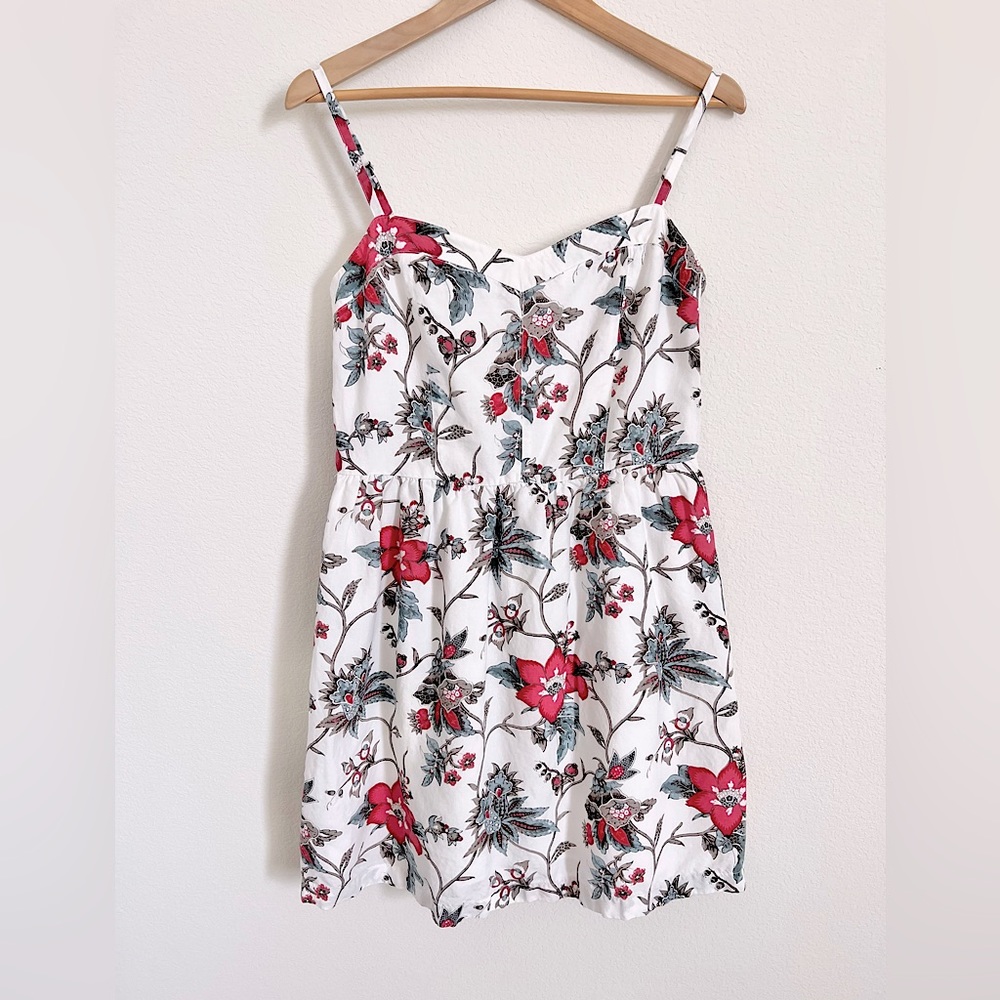 Floral print dress